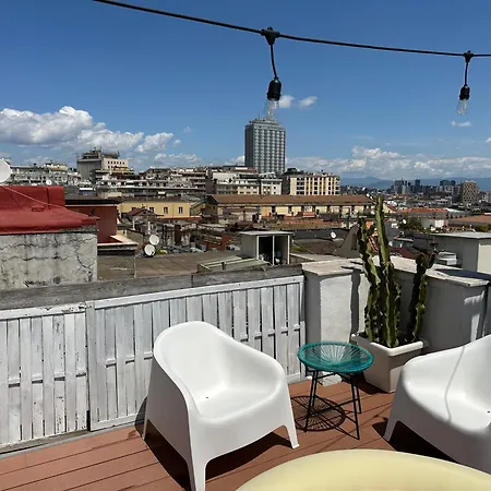 אתר קמפינג Tiny Nest Over Naples, Private Panoramic Terrace
