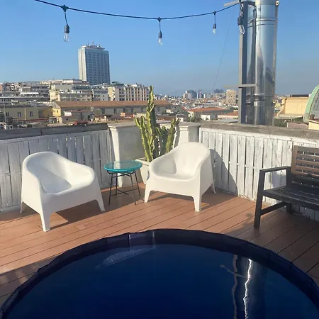 Tiny Nest Over Naples, Private Panoramic Terrace