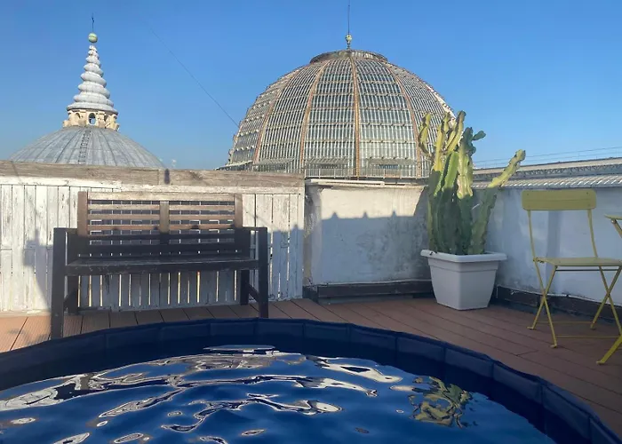 Camping Tiny Nest Over Naples, Private Panoramic Terrace